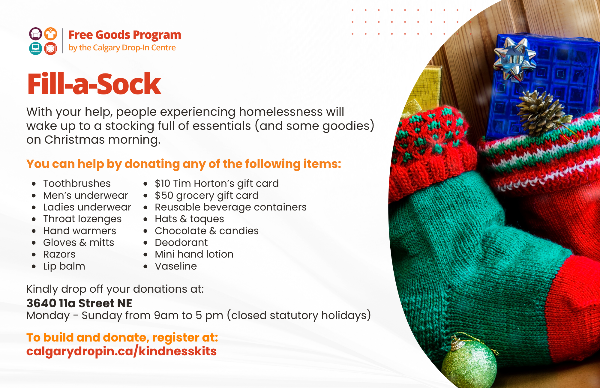 Fill a Sock Kits 2025